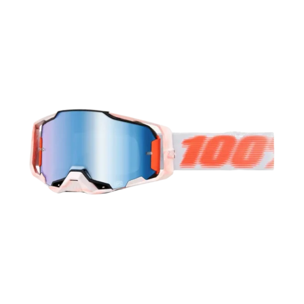 Goggle 100% Armega Tubular Mirro blue Lens