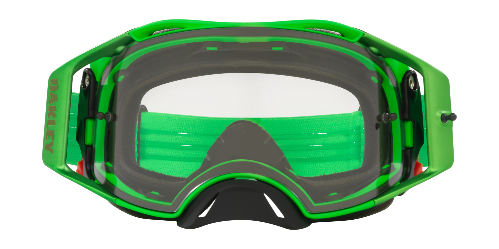 Goggle Oakley Airbrake Mx Moto Green Clear - Image 2