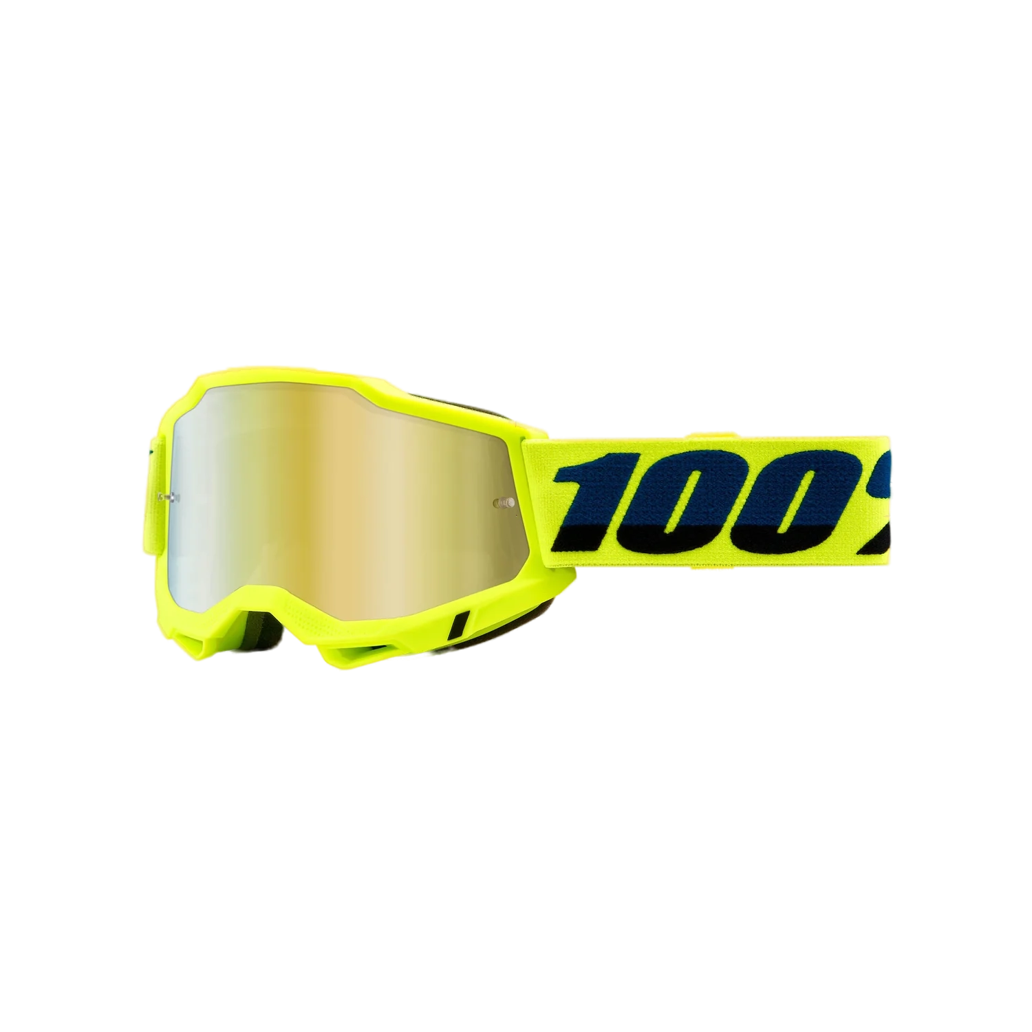 Goggle 100% Accuri 2 Fluo/Yellow Mirror Gold