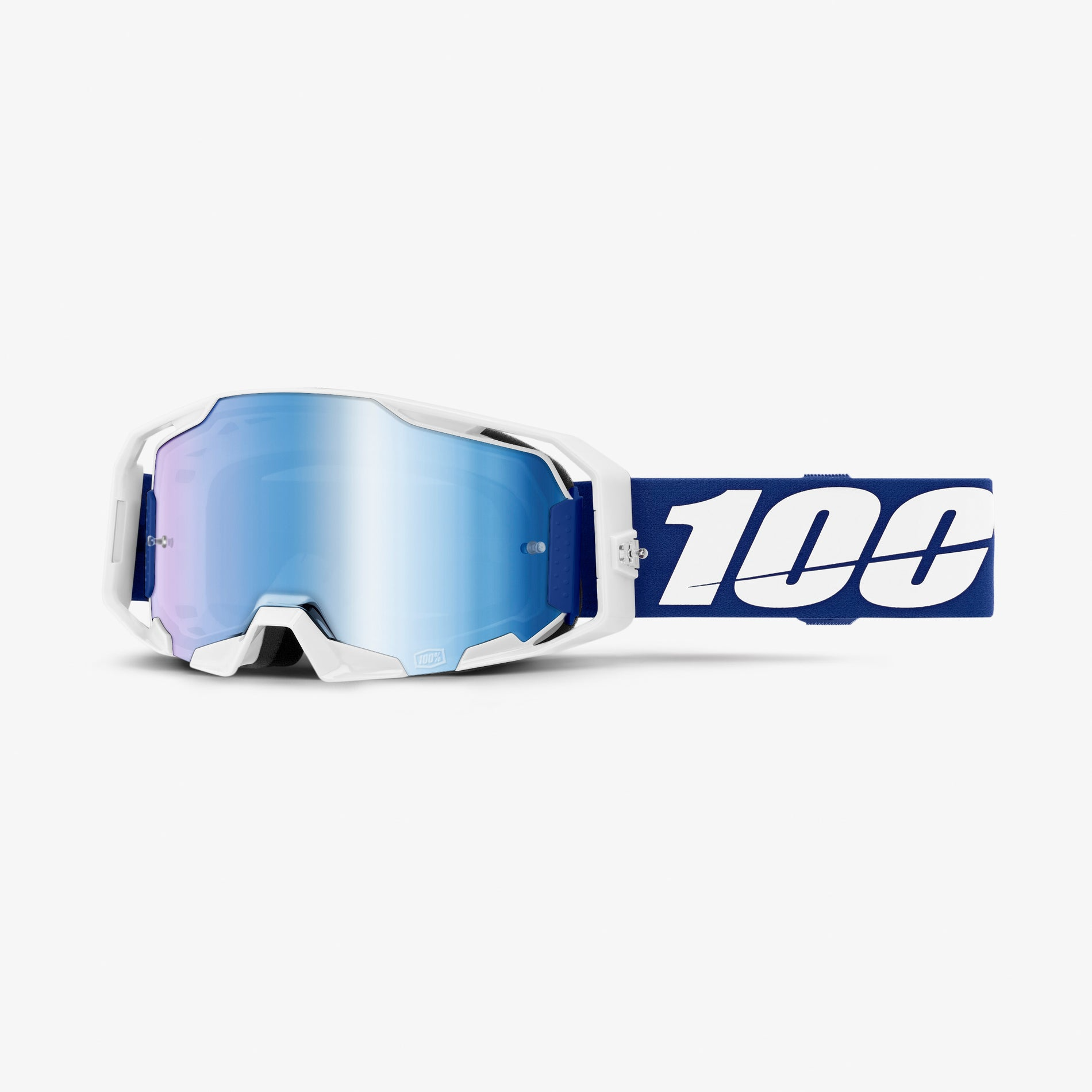 Goggle 100% Armatic Blue Mirro Blue Lens