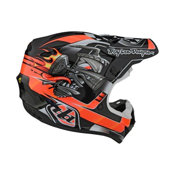 Casco Troy Lee Designs Se4 Polyacrylite Carb Black - Image 5