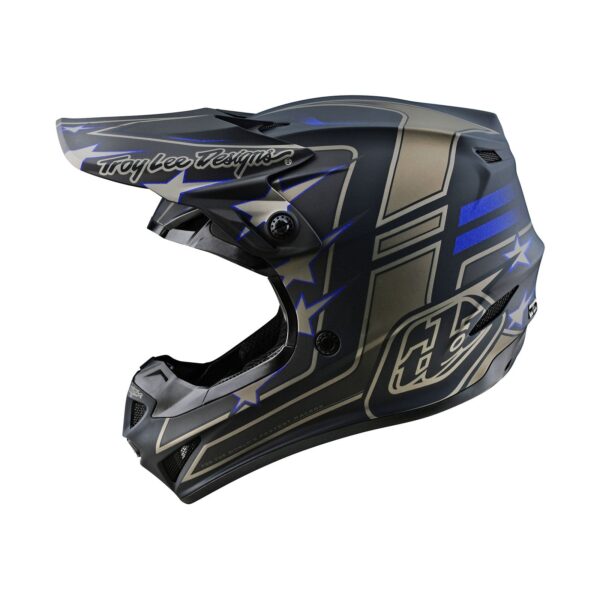 Casco Troy Lee Designs Se4 Polyacrylite Flagstaff Black