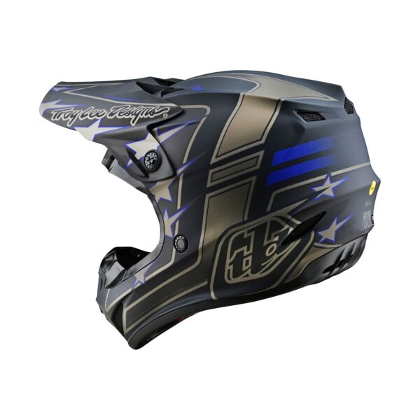 Casco Troy Lee Designs Se4 Polyacrylite Flagstaff Black - Image 5