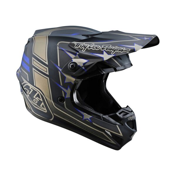 Casco Troy Lee Designs Se4 Polyacrylite Flagstaff Black - Image 2