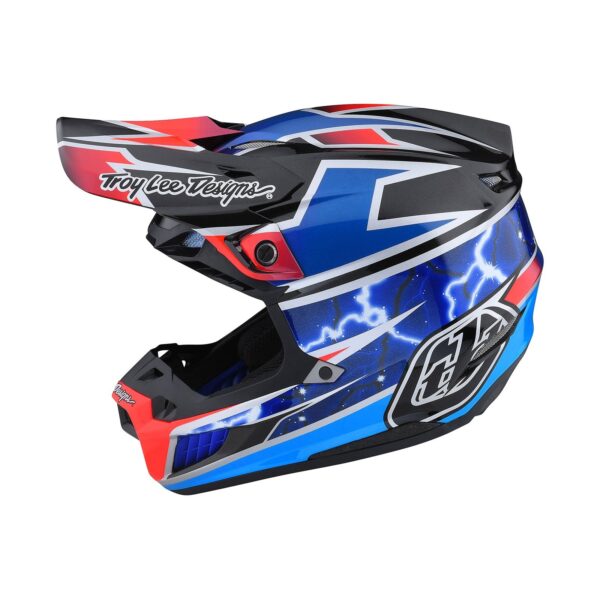 Casco Troy Lee Designs Se5 Composite Lightning Blue