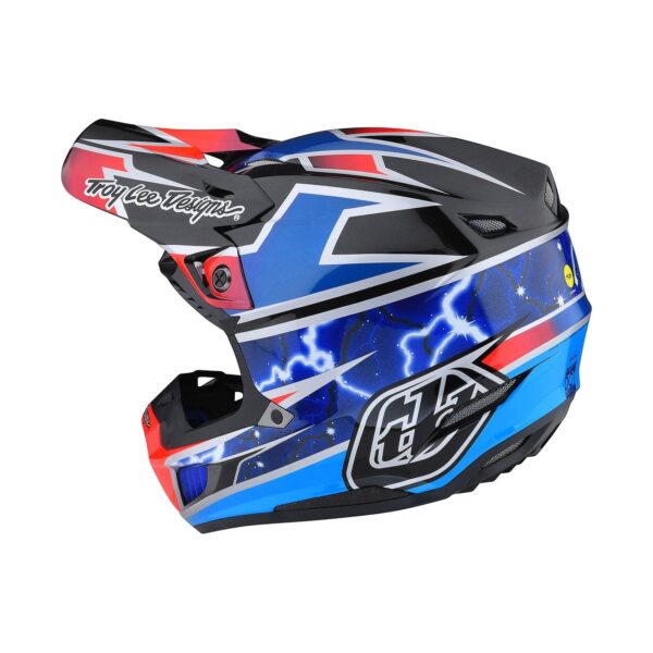Casco Troy Lee Designs Se5 Composite Lightning Blue - Image 8