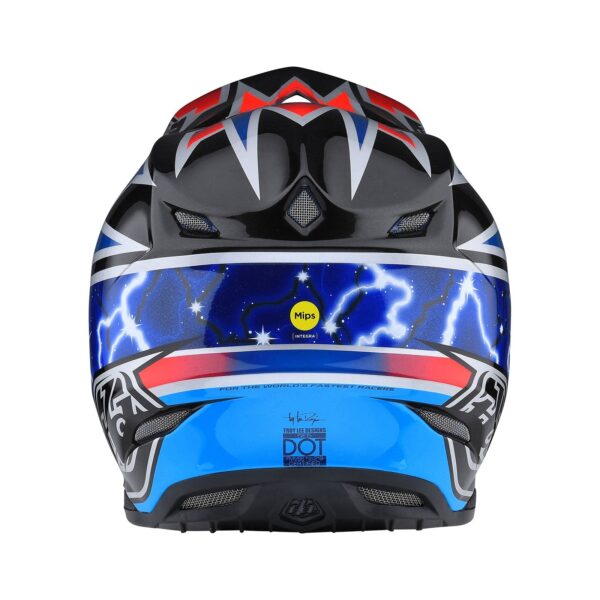 Casco Troy Lee Designs Se5 Composite Lightning Blue - Image 7