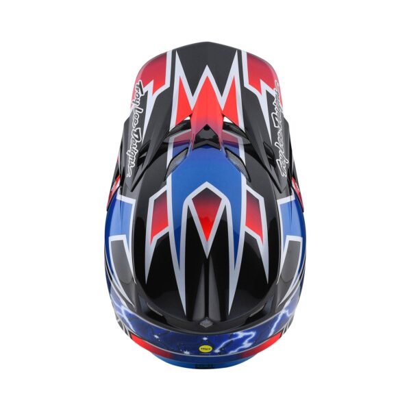 Casco Troy Lee Designs Se5 Composite Lightning Blue - Image 2