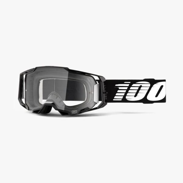 Goggle 100% Armega Negro Clear Lens - Image 2