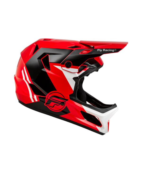 Casco Fly Rayce Red/Black - Image 3