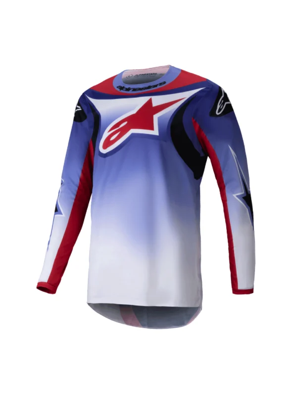 Jersey Alpinestars Fluid Wurx Purpura Rojo