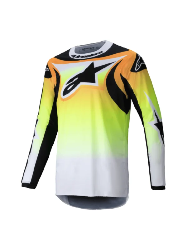 Jersey Alpinestars Fluid Wurx Amarillo Negro