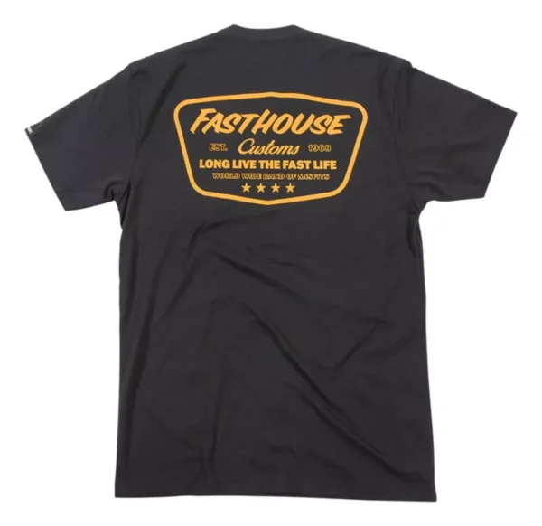 CAMISETA Fasthouse crest Black - Image 2