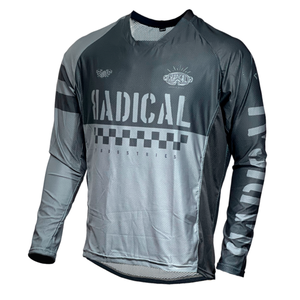 Jersey Radical Team Negro Gris