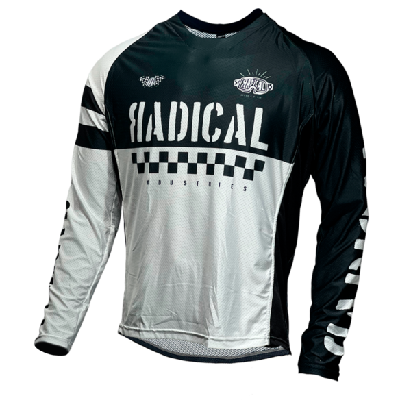 Jersey Radical Team Negro Blanco