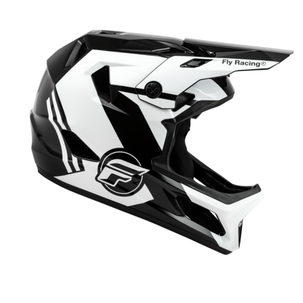 Casco Fly Rayce Black/White - Image 3