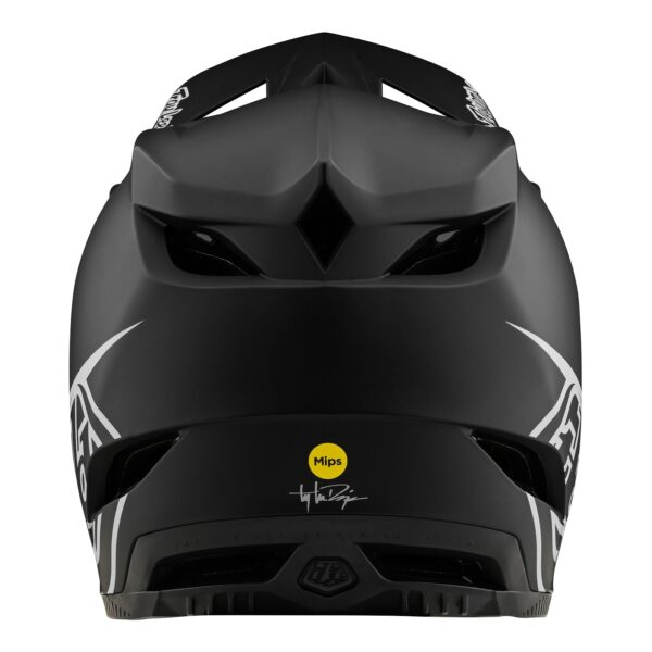 Casco Troy Lee Designs D4 Polyacrylite Stealth Black - Image 7