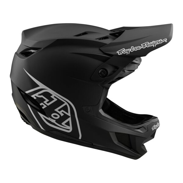 Casco Troy Lee Designs D4 Polyacrylite Stealth Black - Image 5