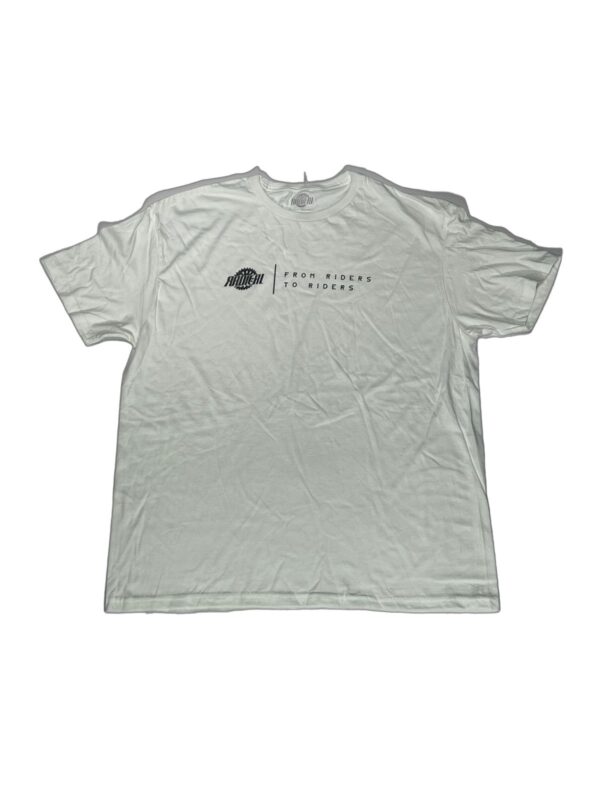 CAMISETA RADICAL FROM RIDERS TO RIDERS BLANCO