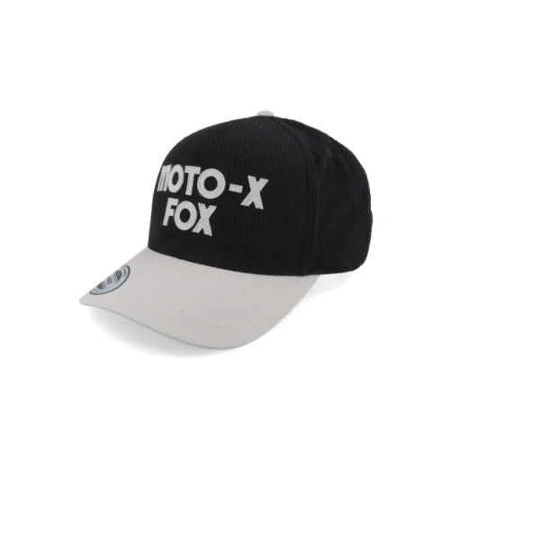 Gorra Fox Moto-X Corduroy Black