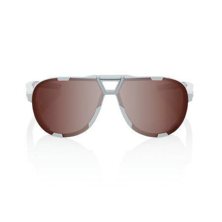 Gafas 100% Westcraft Soft Tact Stone Gris Lente Hiper Crimson Silver Espejo - Image 3