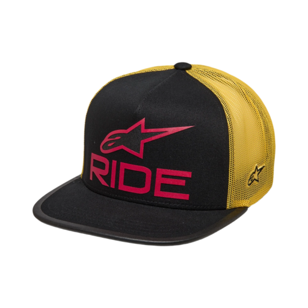 Gorra Alpinestars Ride 4.0 Trucker Black/Yellow