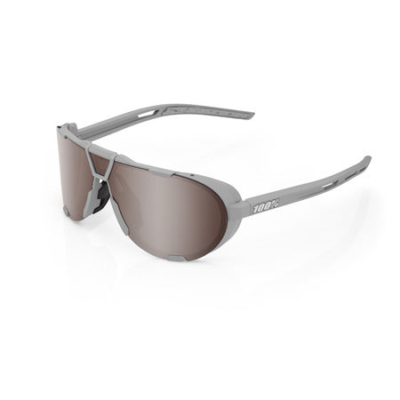 Gafas 100% Westcraft Soft Tact Stone Gris Lente Hiper Crimson Silver Espejo