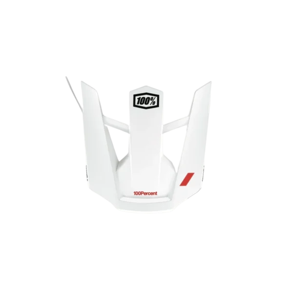Visor 100% Aircraft 2 Replacement Red/White