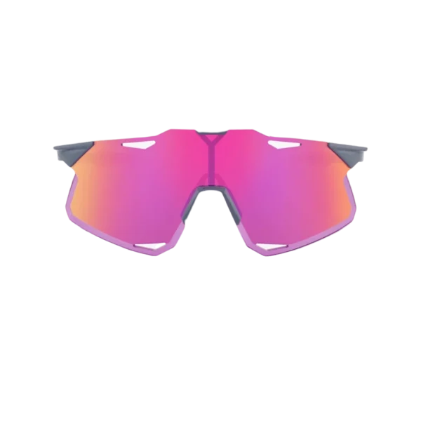 Gafas 100% Hypercraft Gloss light Grey Purple Multilayer Mirror Lens - Image 2