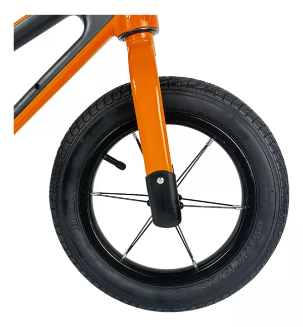 BICICLETA PUSHBIKE GW EXTREME RIN 12P NARANJA NEGRO - Image 3