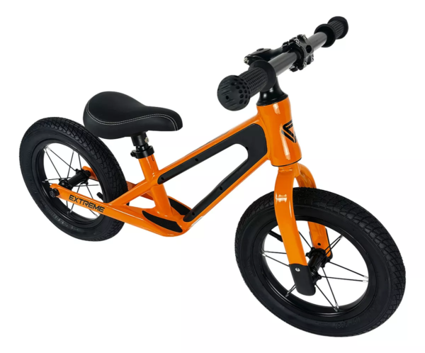 BICICLETA PUSHBIKE GW EXTREME RIN 12P NARANJA NEGRO - Image 2