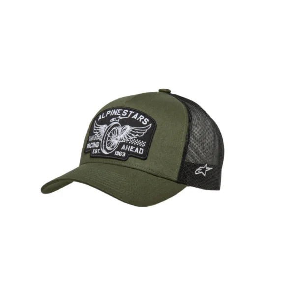 Gorra ALPINESTARS Heritage Patch Trucker MILITARY/BLACK