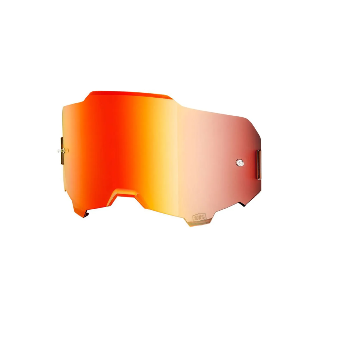 Lente 100% Armega Replacement Lens RED MIRROR
