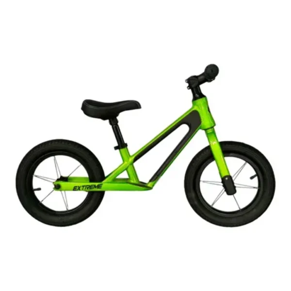 BICICLETA PUSHBIKE GW EXTREME RIN 12P Verde Limon