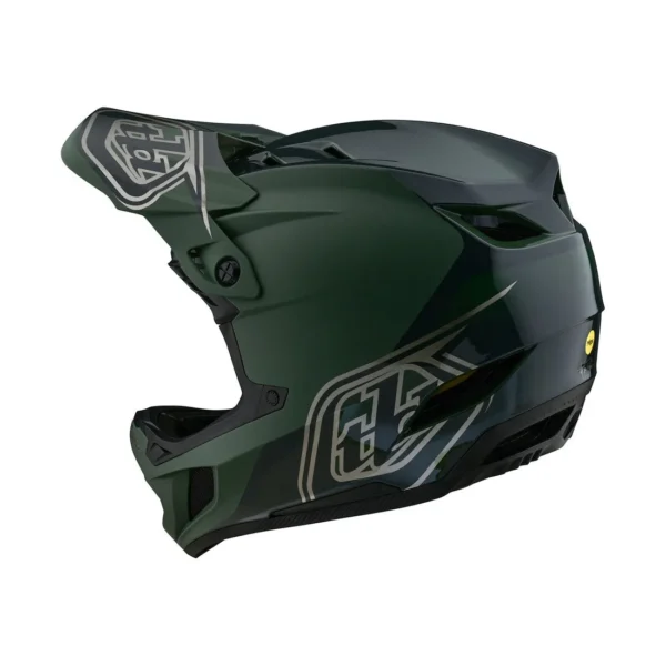 Casco Troy Lee Designs D4 Polyacrylite Shadow Olive - Image 6