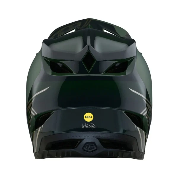 Casco Troy Lee Designs D4 Polyacrylite Shadow Olive - Image 4