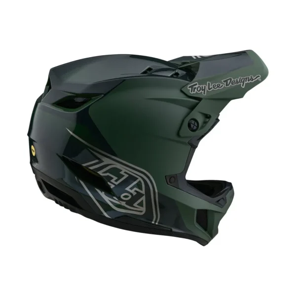 Casco Troy Lee Designs D4 Polyacrylite Shadow Olive - Image 3