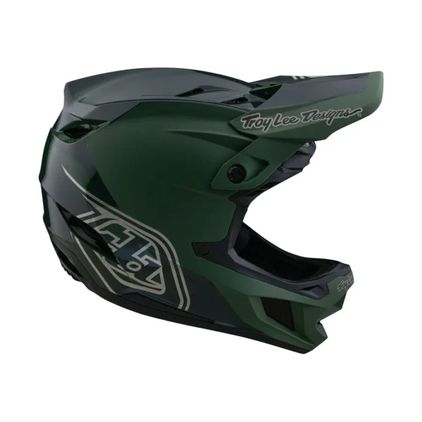 Casco Troy Lee Designs D4 Polyacrylite Shadow Olive - Image 2