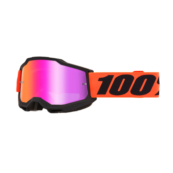 Goggle 100% Accuri 2 Ferran Mirror Dark Red Lens