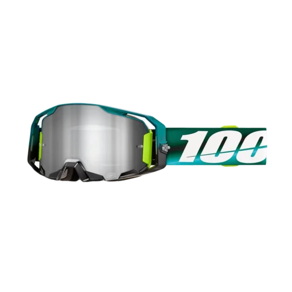 Goggle 100% Armatic Polarity Mirror Silver Lens