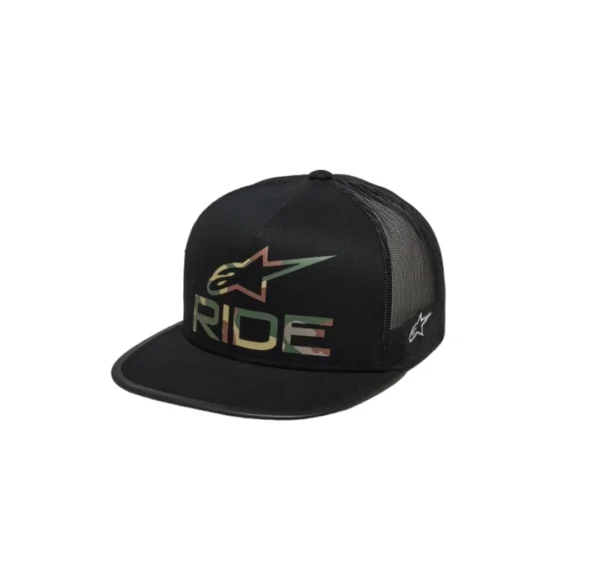 thumbnail image 2 of Alpinestars Ride 4.0 Tee – Military Green/Camo Black – Men's Short Sleeve Crew Neck – Casual Motorcycle Shirt 2 of 6