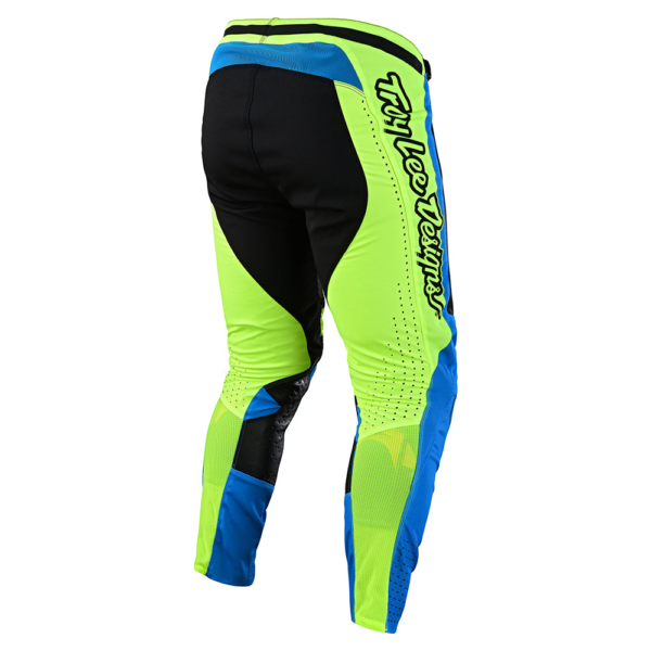 Pantalones Troy Lee SE Pro Marker Black/Yellow - Image 2
