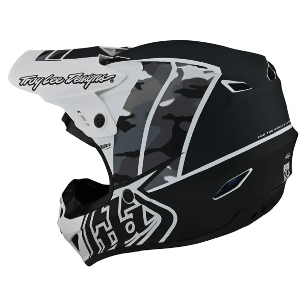 Casco Troy Lee Designs Gp Youth Nova Camo White - Image 2
