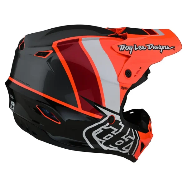 Casco Troy Lee Designs Gp Nova Glo Orange - Image 4