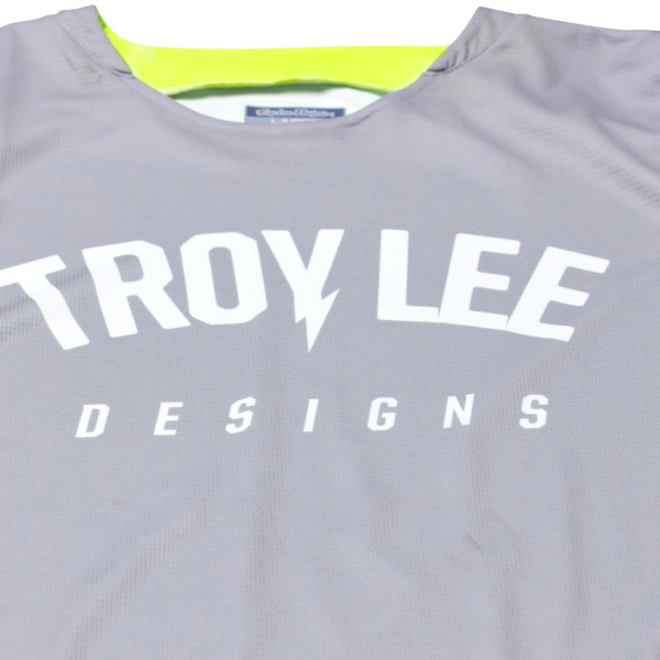 JERSEY TROY LEE Youth GP Pro Boltz Silver/Glo Green - Image 3