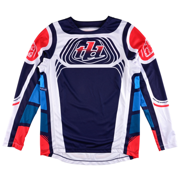JERSEY TROY LEE Youth GP Pro Wavez Navy/Red