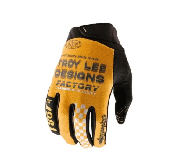 GUANTES TROY LEE DESIGNS GP PRO FACTORY GOLD