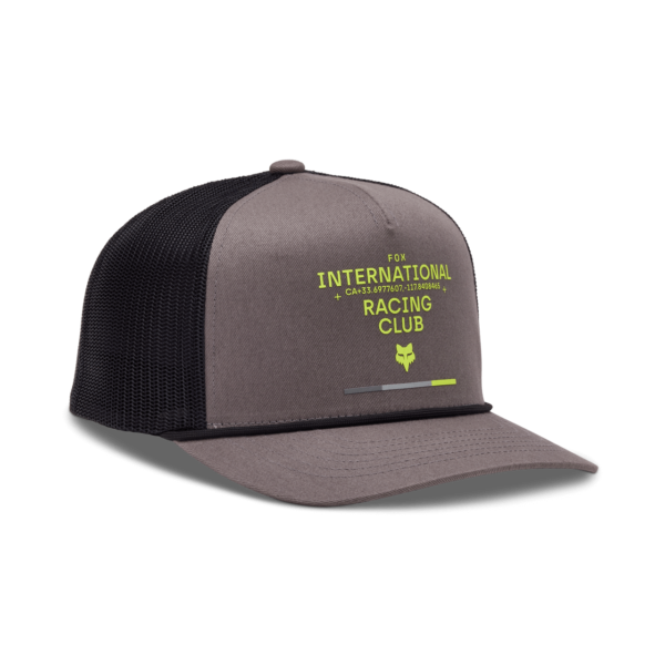 GORRA FOX NUMERICAL SNAPBACK GRIS