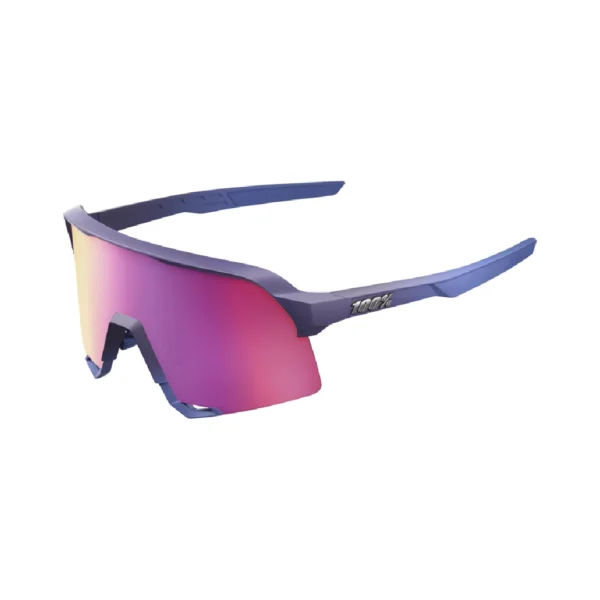 Gafas 100% S3 Satin Storm Metalico Lente Purpura Espejo