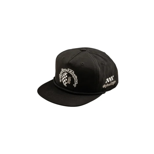 Gorra Troy Lee WORLDWIDE UNSTRUCTURED SNAPBACK BLACK OSFA